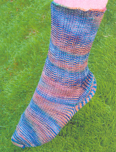 Toe-Up Gingko Sock Pattern - Scribd